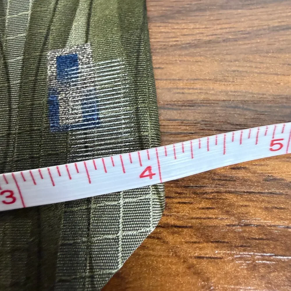 Luciano Gatti Elite Mens Green Tie‎ 100% Silk Made in Italy 56”